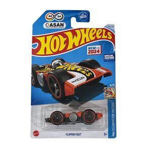 Hot Wheels 2024 Flippin Fast Celebration Racers 133/250 6/10 Diecast Car